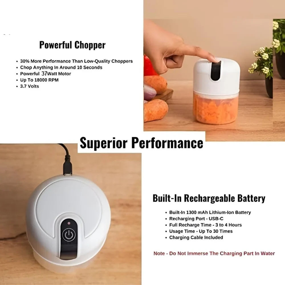 Electric mini chopper