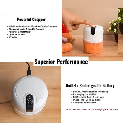 Electric mini chopper