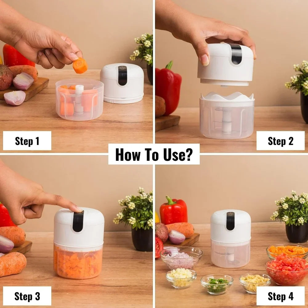 Electric mini chopper