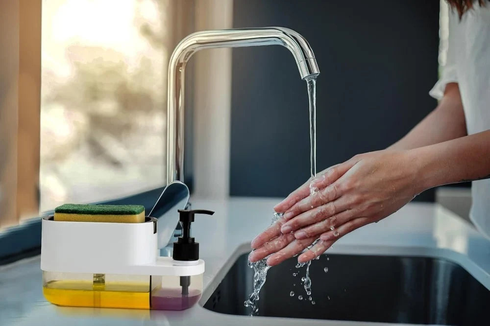 3 in 1 soap dispenser