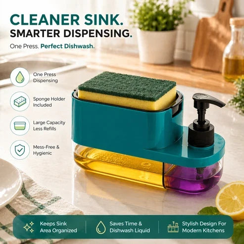 3 in 1 soap dispenser