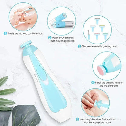 Electric baby nail trimmer