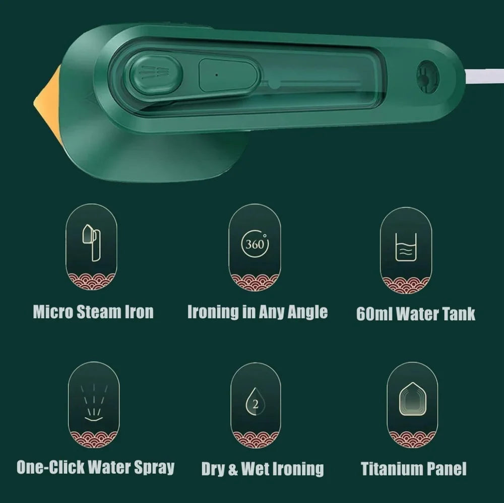 Mini electric iron